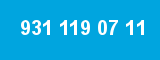 931 119 07 11 931 119 07 11